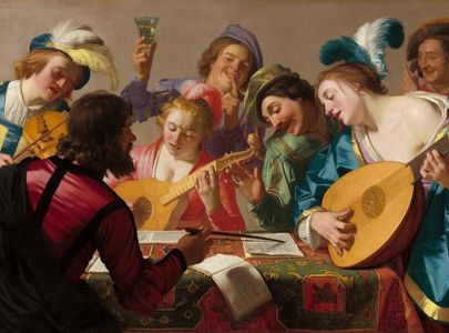 Gerard Van Honthorst Concert 1623 National Gallery Of Art