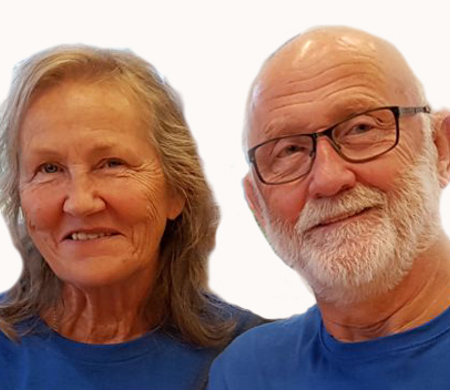 Gro og Bjørn Datakurs med Seniornett