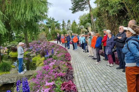 Tur til blomsterparken Flor og Fjære med Temareiser Fredrikstad