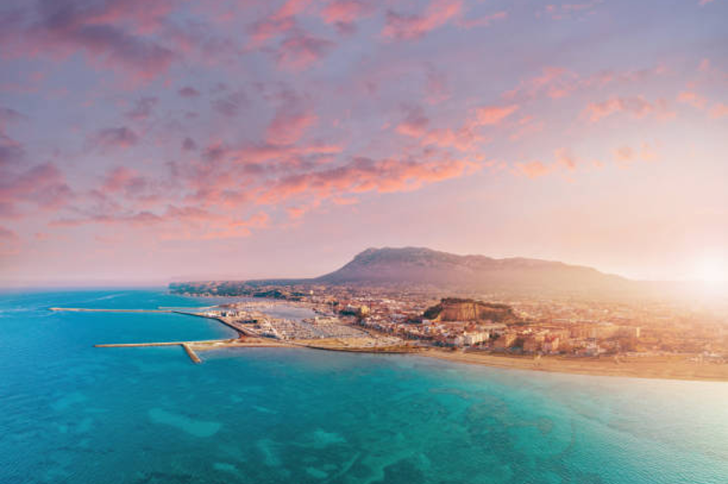 Denia skyline