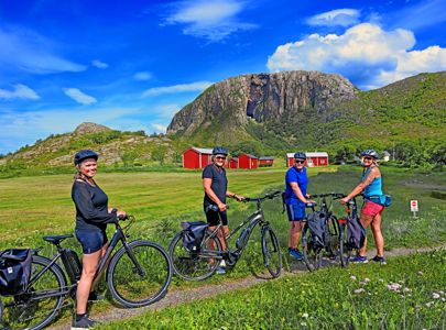 Sykkeltur langs Helgelandskysten med Temareiser Fredrikstad