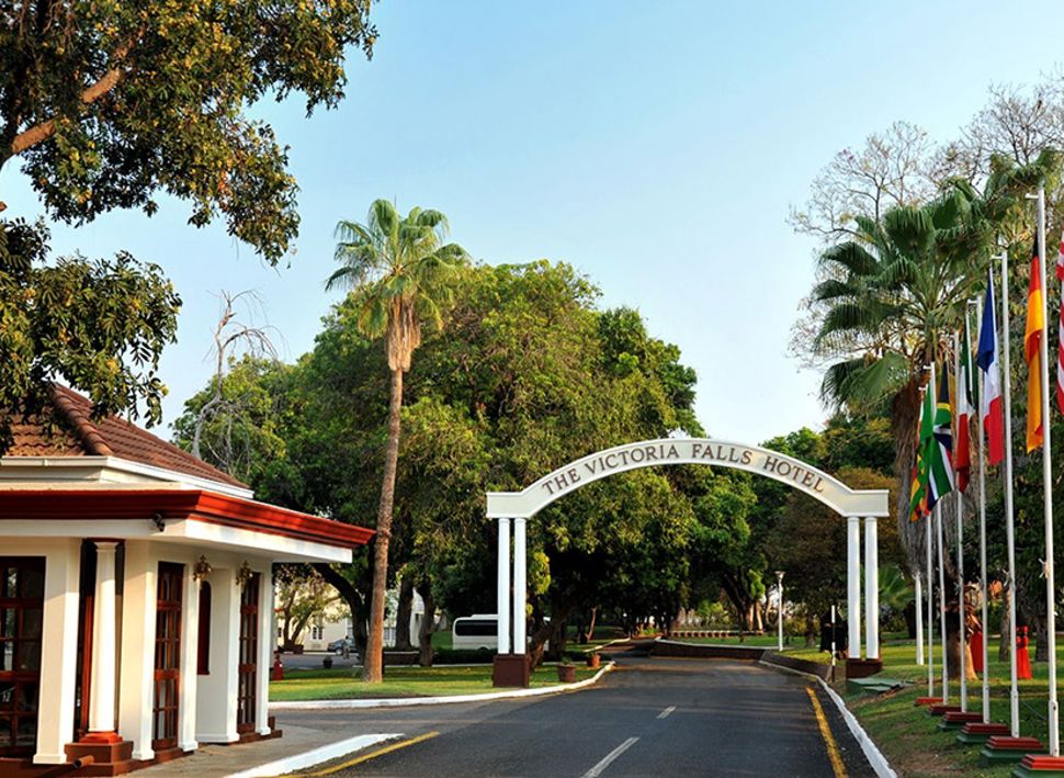 Vic Falls Hotel Inngang